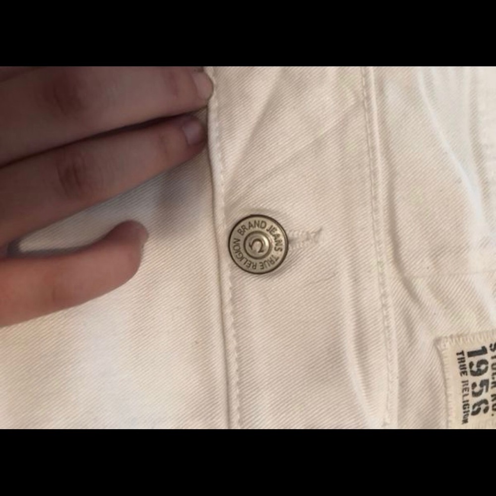 True Religion White Jeans